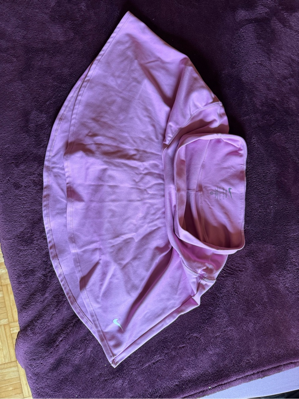 Nike Pink Dri-FIT Athletic Skirt with Built-In Shorts